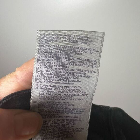 NYDJ Marilyn Straight Jeans Black - Picture 9 of 10